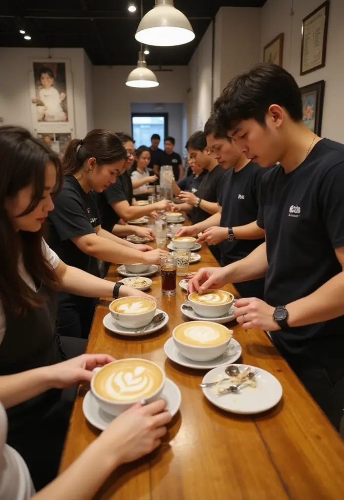 30 Korean Coffee Shop Aesthetic Ideas You’ll Want to Visit 26 30 Korean Coffee Shop Aesthetic Ideas You’ll Want to Visit - 26. Interactive Events