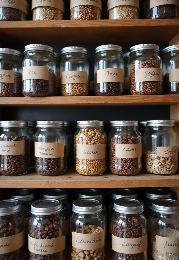 30 Mexican Coffee Bar Ideas Full of Flavor and Charm 16 30 Mexican Coffee Bar Ideas Full of Flavor and Charm - 16. Coffee Bean Jars for Display