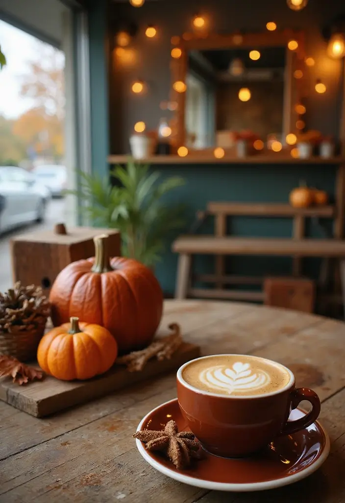 30 New York Coffee Shop Aesthetic Ideas That Inspire 19 30 New York Coffee Shop Aesthetic Ideas That Inspire - 19. Seasonal Decor