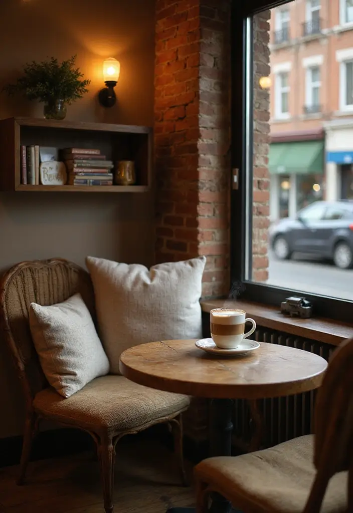 30 New York Coffee Shop Aesthetic Ideas That Inspire 3 30 New York Coffee Shop Aesthetic Ideas That Inspire - 3. Cozy Nooks and Hideaways
