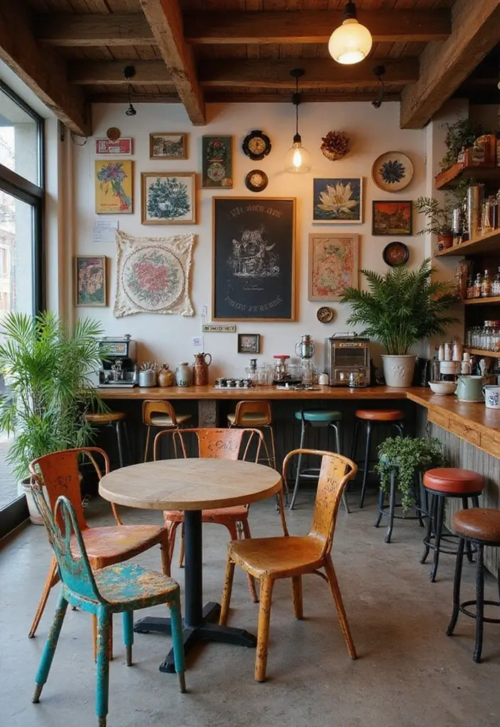 30 New York Coffee Shop Aesthetic Ideas That Inspire 9 30 New York Coffee Shop Aesthetic Ideas That Inspire - 9. Eclectic Furnishings
