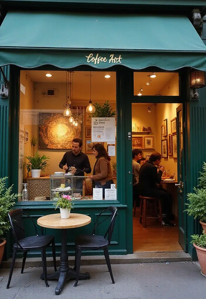 30 Paris Coffee Shop Aesthetic Ideas That Feel Dreamy 20. Community Collaboration