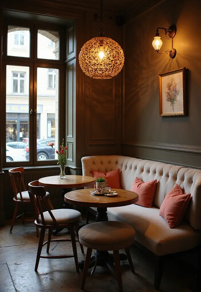 30 Paris Coffee Shop Aesthetic Ideas That Feel Dreamy 4. Cozy Nooks for Conversation