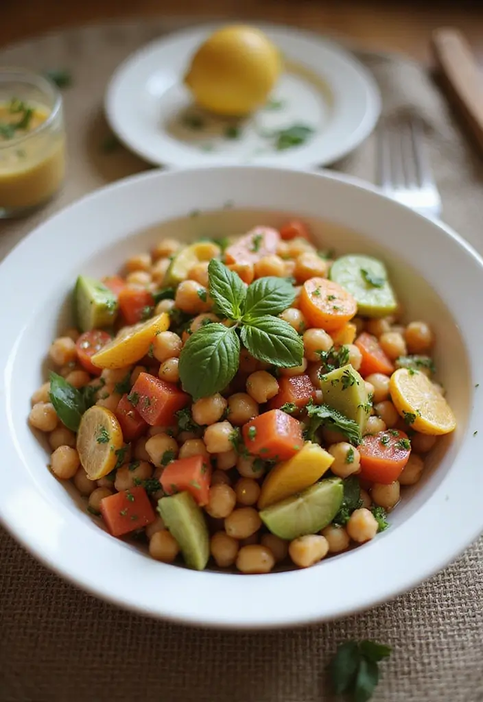 30 Savory Tea Party Food Ideas Guests Will Love 14 30 Savory Tea Party Food Ideas Guests Will Love - 14. Mediterranean Chickpea Salad