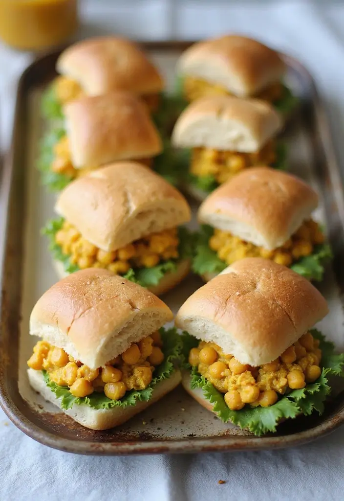 30 Savory Tea Party Food Ideas Guests Will Love 25 30 Savory Tea Party Food Ideas Guests Will Love - 25. Curried Chickpea Salad Sandwiches