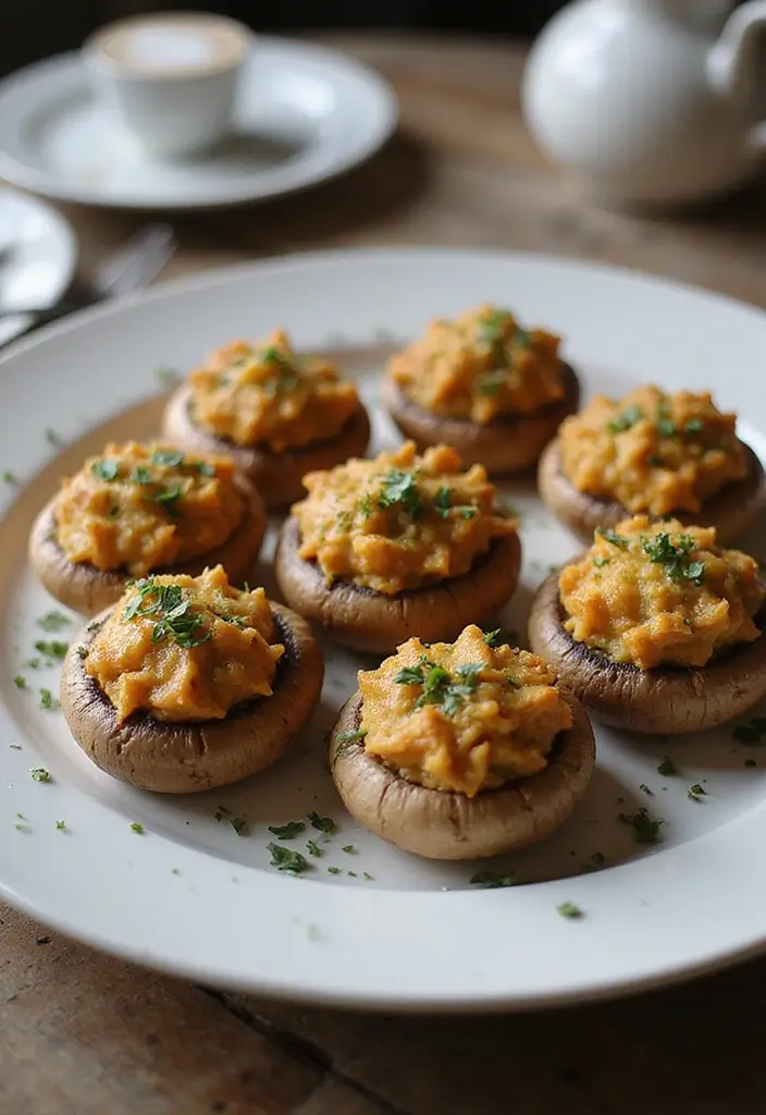 30 Savory Tea Party Food Ideas Guests Will Love 7 30 Savory Tea Party Food Ideas Guests Will Love - 7. Savory Stuffed Mushrooms