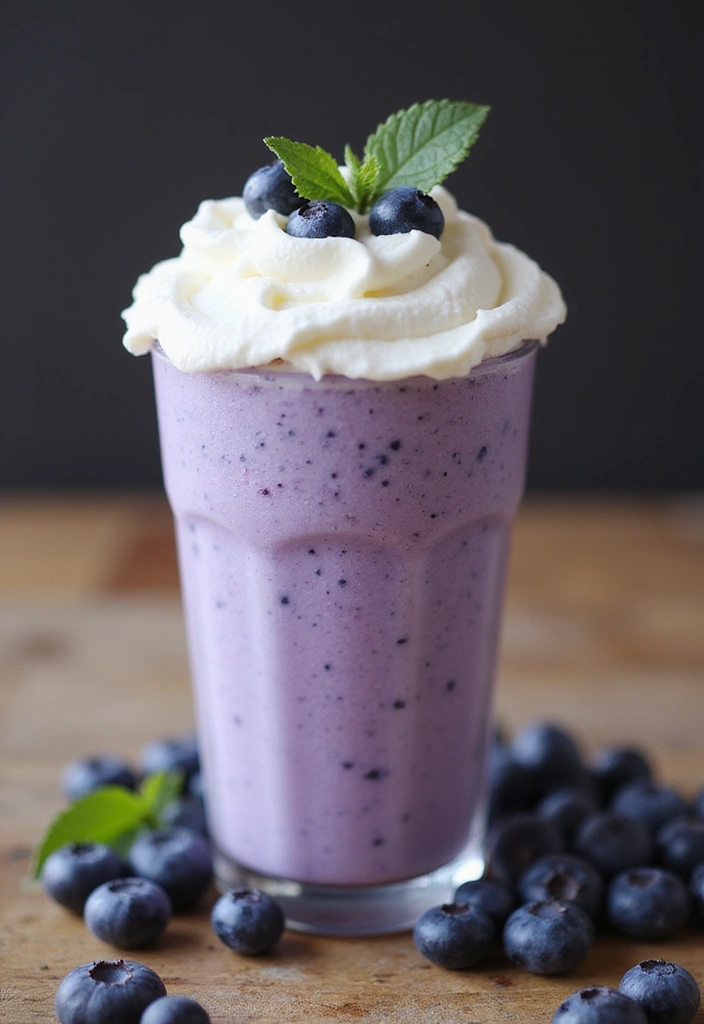 30 Scooters Coffee Drinks You Need to Taste 13 30 Scooters Coffee Drinks You Need to Taste - 13. Blueberry Bliss Frappe