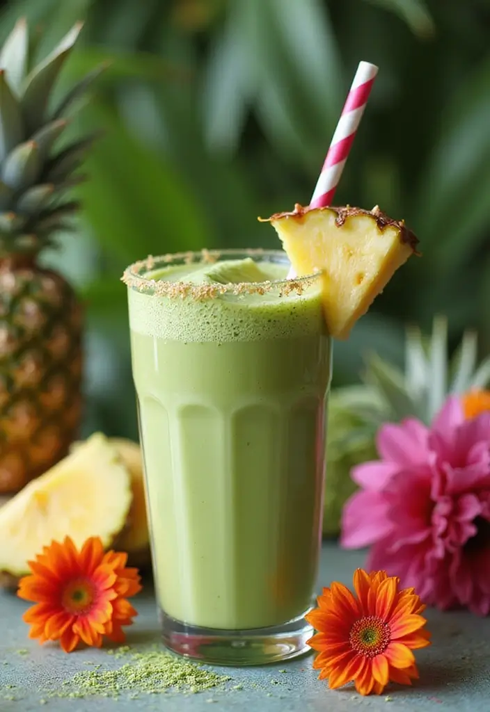 30 Starbucks Tea Drinks That Are Refreshing and Unique 17 30 Starbucks Tea Drinks That Are Refreshing and Unique - 17. Pineapple Matcha Drink