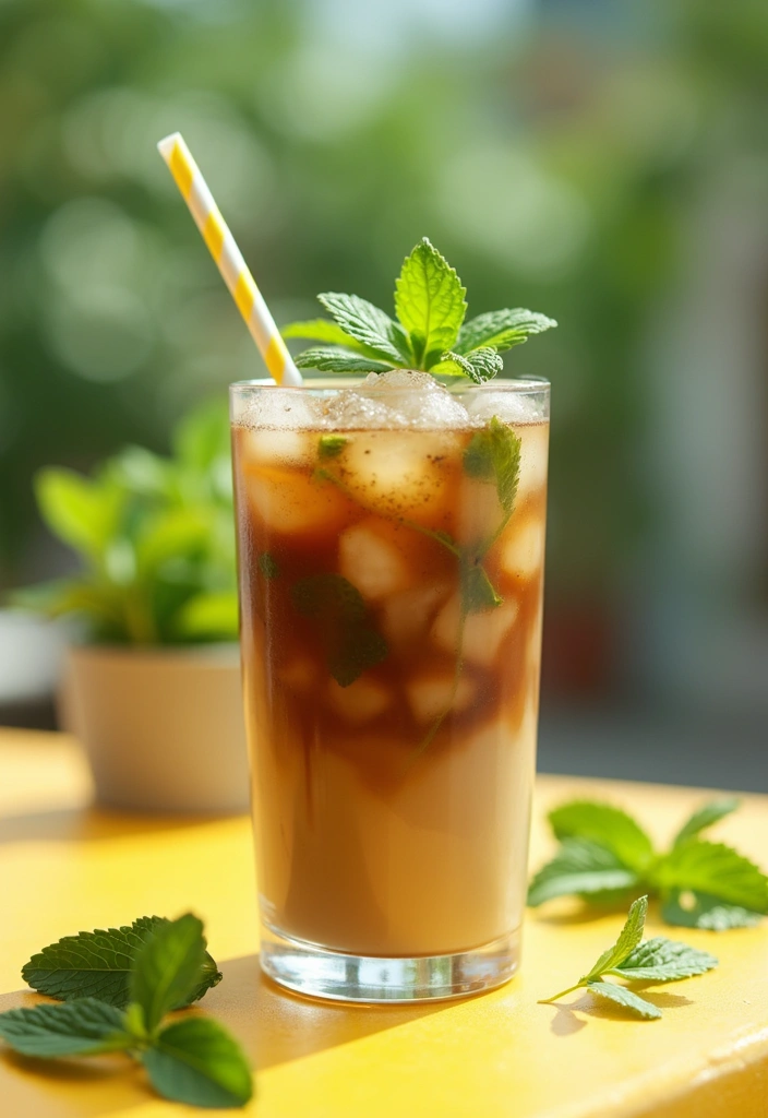 30 Summer Coffee Drinks That Keep You Cool 13 30 Summer Coffee Drinks That Keep You Cool - 13. Mint Iced Coffee