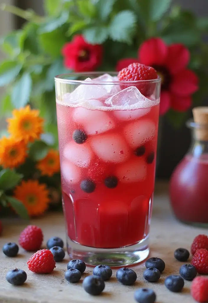 30 Summer Coffee Drinks That Keep You Cool 19 30 Summer Coffee Drinks That Keep You Cool - 19. Berry Hibiscus Iced Coffee