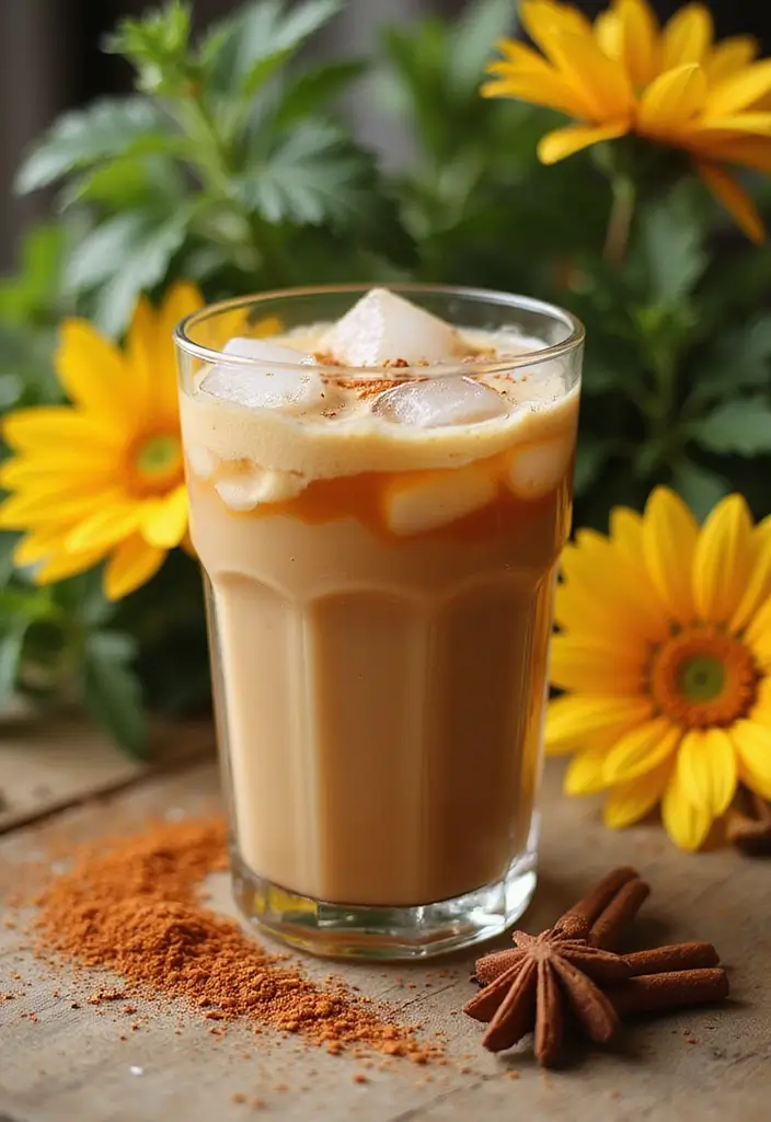 30 Summer Coffee Drinks That Keep You Cool 21 30 Summer Coffee Drinks That Keep You Cool - 21. Chai Iced Coffee