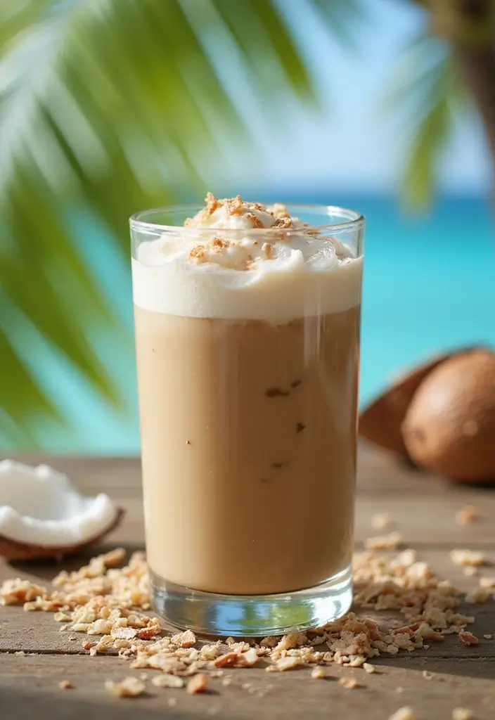 30 Summer Coffee Drinks That Keep You Cool 24 30 Summer Coffee Drinks That Keep You Cool - 24. Coconut Cream Iced Coffee