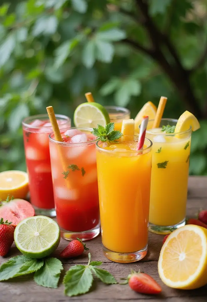 30 Tea Party Brunch Ideas That Guests Will Never Forget 29. Refreshing Mocktails