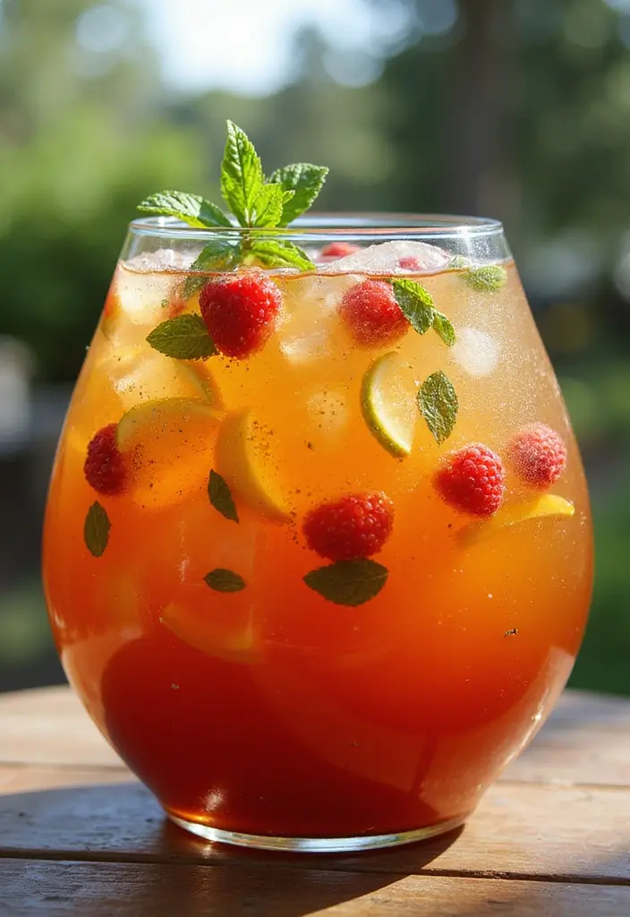 30 Tea Party Brunch Ideas That Guests Will Never Forget 6. Sparkling Tea Punch