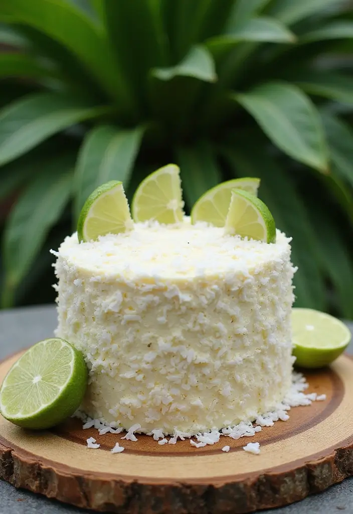 30 Tea Party Cakes That Are Beautiful and Delicious 14 30 Tea Party Cakes That Are Beautiful and Delicious - 14. Coconut Lime Cake