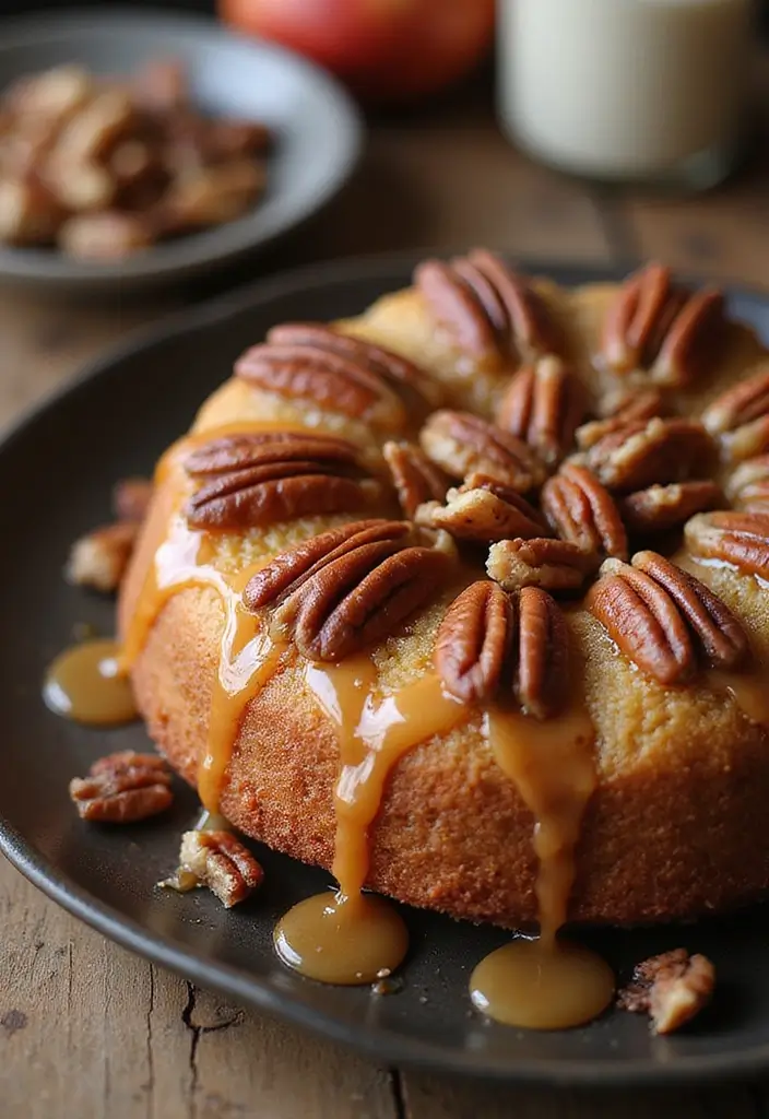 30 Tea Party Cakes That Are Beautiful and Delicious 16 30 Tea Party Cakes That Are Beautiful and Delicious - 16. Maple Pecan Cake