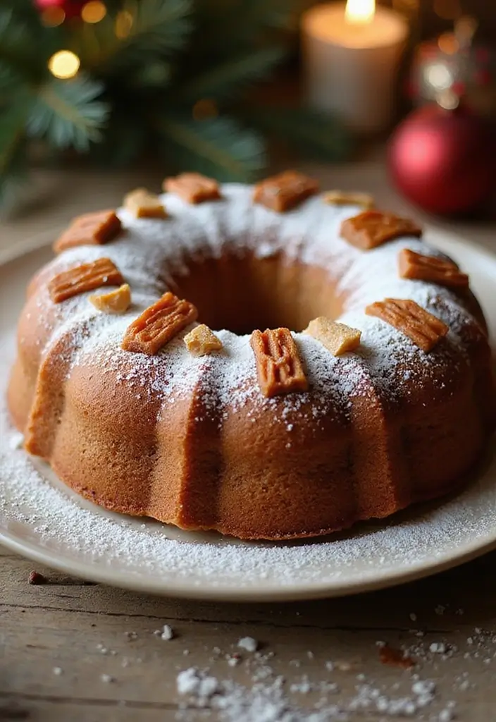 30 Tea Party Cakes That Are Beautiful and Delicious 22 30 Tea Party Cakes That Are Beautiful and Delicious - 22. Gingerbread Cake