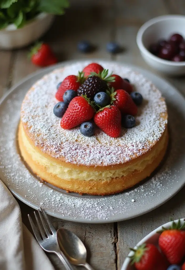 30 Tea Party Cakes That Are Beautiful and Delicious 26 30 Tea Party Cakes That Are Beautiful and Delicious - 26. Italian Ricotta Cake
