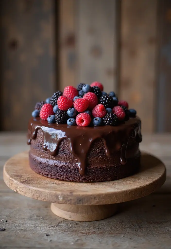 30 Tea Party Cakes That Are Beautiful and Delicious 27 30 Tea Party Cakes That Are Beautiful and Delicious - 27. Spiced Chocolate Beet Cake