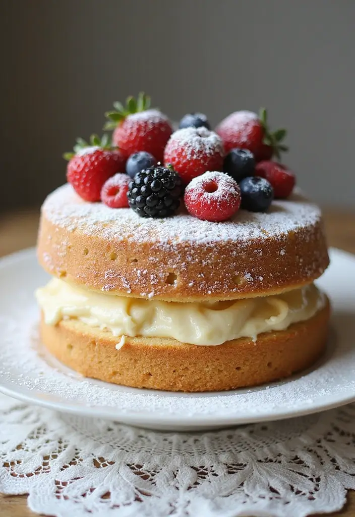 30 Tea Party Cakes That Are Beautiful and Delicious 28 30 Tea Party Cakes That Are Beautiful and Delicious - 28. Vanilla Bean Cake