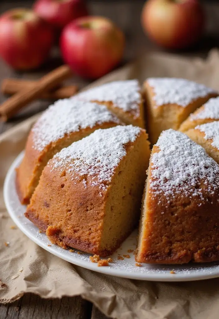 30 Tea Party Cakes That Are Beautiful and Delicious 29 30 Tea Party Cakes That Are Beautiful and Delicious - 29. Apple Cinnamon Cake