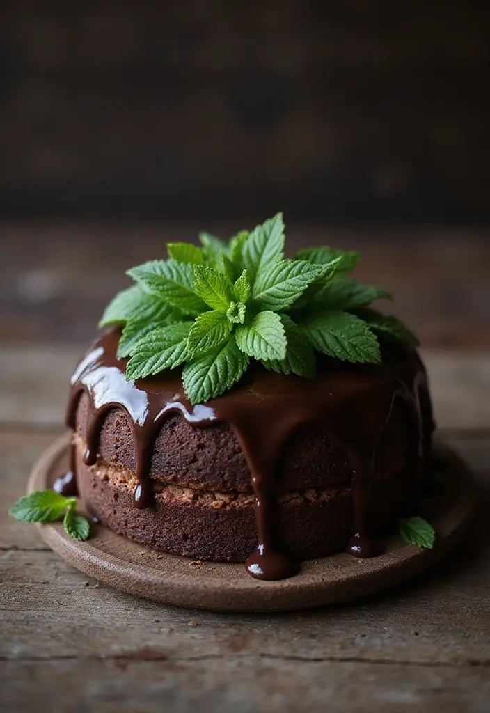 30 Tea Party Cakes That Are Beautiful and Delicious 7 30 Tea Party Cakes That Are Beautiful and Delicious - 7. Chocolate Mint Cake