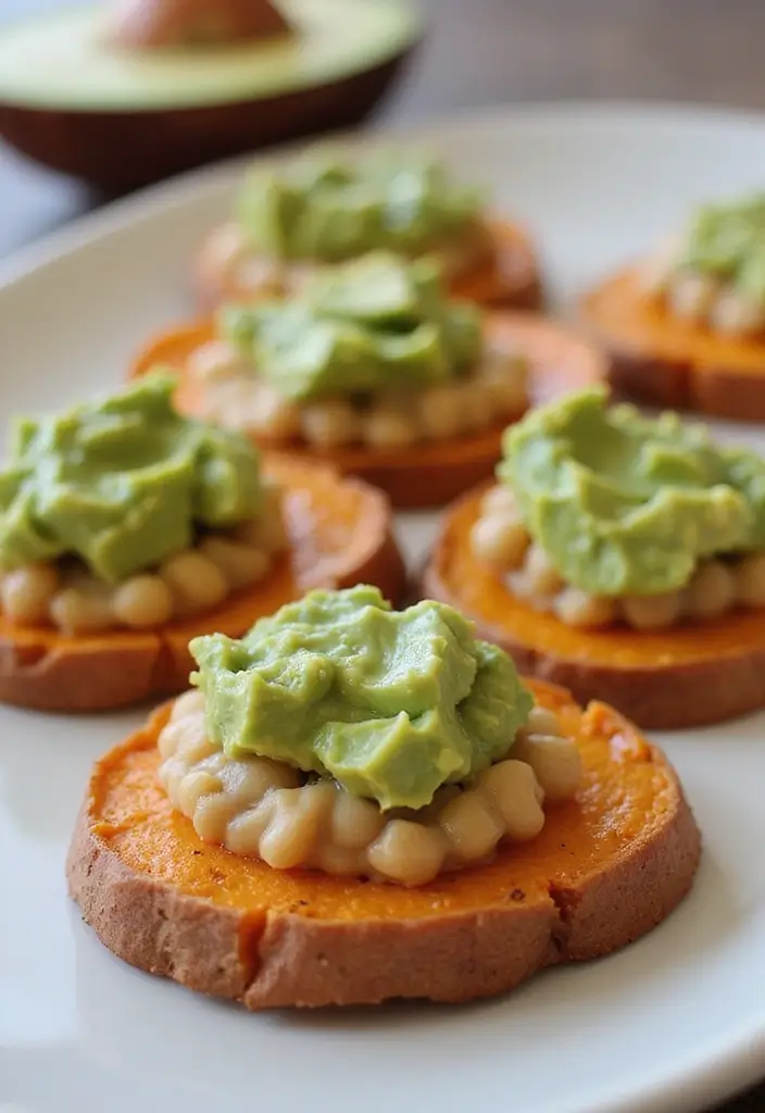 30 Tea Party Food Ideas That Look Pretty and Tasty 13 30 Tea Party Food Ideas That Look Pretty and Tasty - 13. Sweet Potato Bites