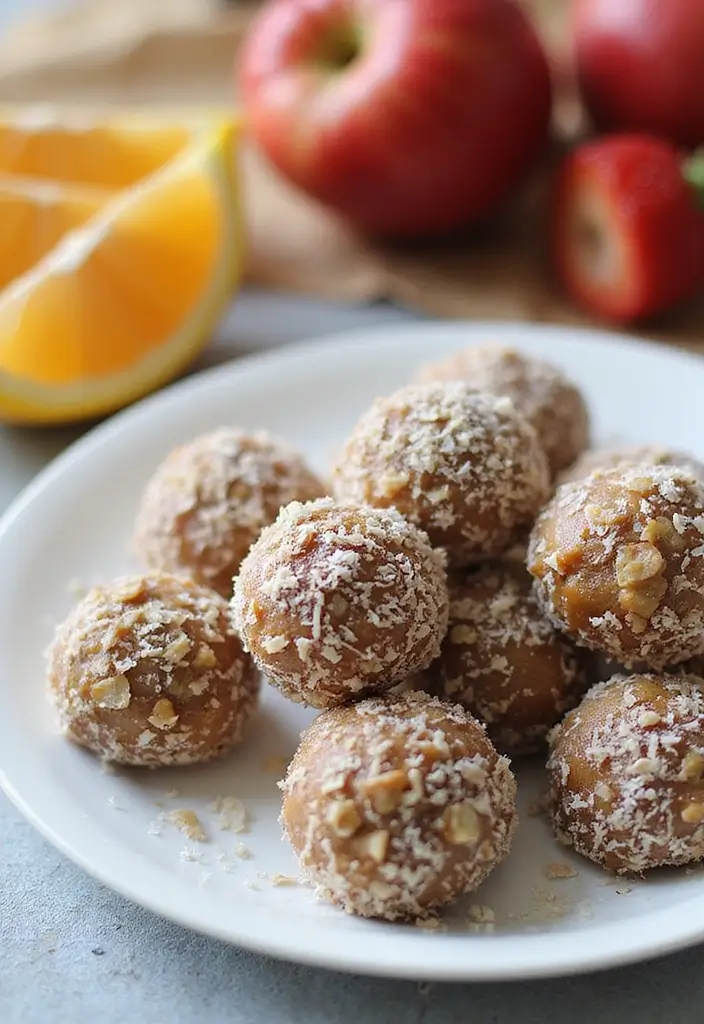 30 Tea Party Food Ideas That Look Pretty and Tasty 29 30 Tea Party Food Ideas That Look Pretty and Tasty - 29. Nutty Energy Bites