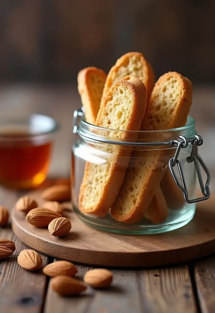 30 Tea Party Food Ideas That Look Pretty and Tasty 7 30 Tea Party Food Ideas That Look Pretty and Tasty - 7. Almond Biscotti