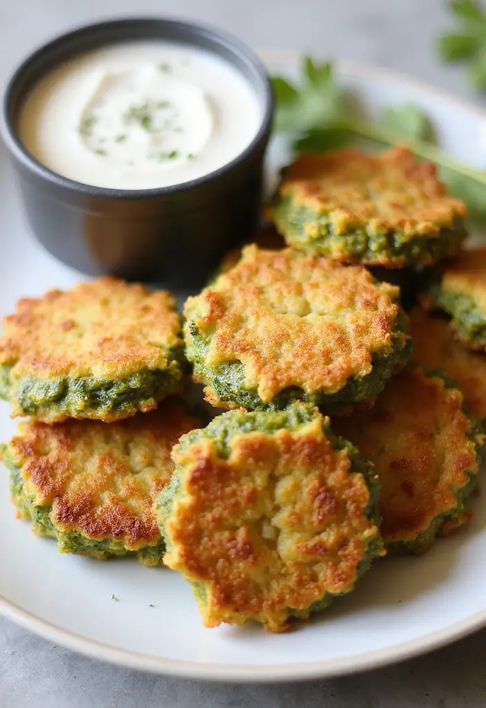 30 Tea Party Foods That Will Wow Every Guest 10 30 Tea Party Foods That Will Wow Every Guest - 10. Zucchini Fritters with Vegan Sour Cream