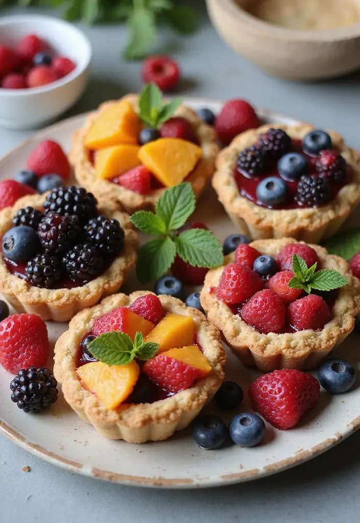30 Tea Party Foods That Will Wow Every Guest 12 30 Tea Party Foods That Will Wow Every Guest - 12. Mixed Berry Tartlets