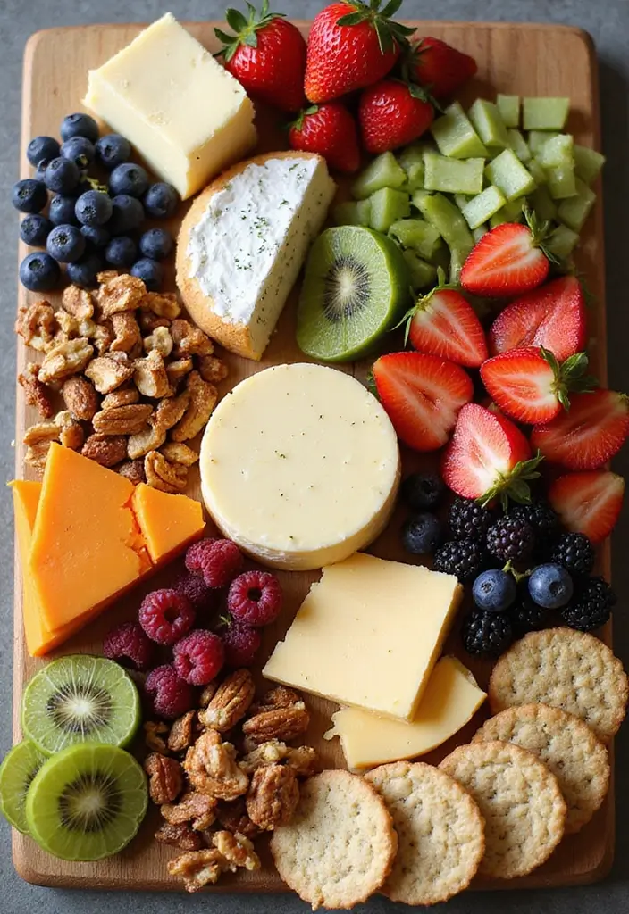 30 Tea Party Foods That Will Wow Every Guest 22 30 Tea Party Foods That Will Wow Every Guest - 22. Vegan Cheese Board