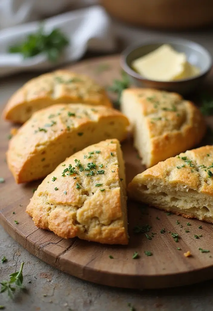 30 Tea Party Foods That Will Wow Every Guest 23 30 Tea Party Foods That Will Wow Every Guest - 23. Savory Scones with Herbs