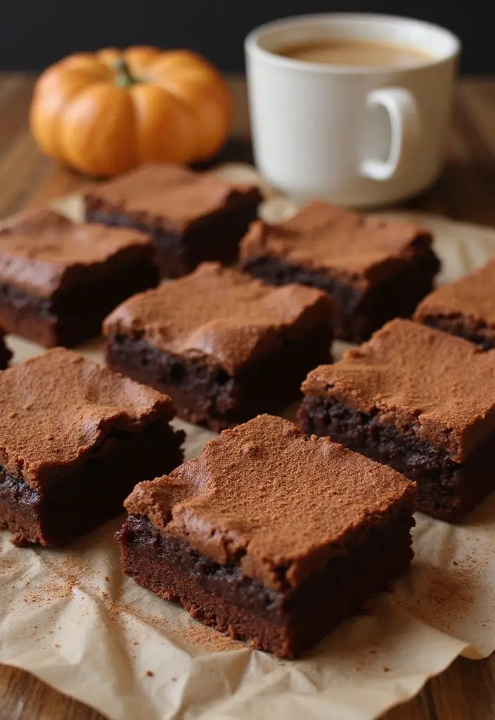 30 Tea Party Sweets That Are Adorable and Tasty 19 30 Tea Party Sweets That Are Adorable and Tasty - 19. Sweet Potato Brownies