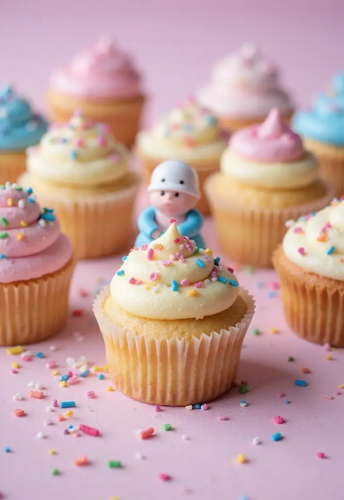 30 Tea Party Sweets That Are Adorable and Tasty 2 30 Tea Party Sweets That Are Adorable and Tasty - 2. Mini Cupcakes