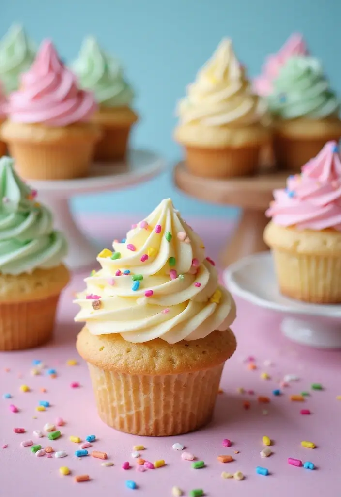 30 Tea Party Sweets That Are Adorable and Tasty 21 30 Tea Party Sweets That Are Adorable and Tasty - 21. Ice Cream Cone Cupcakes