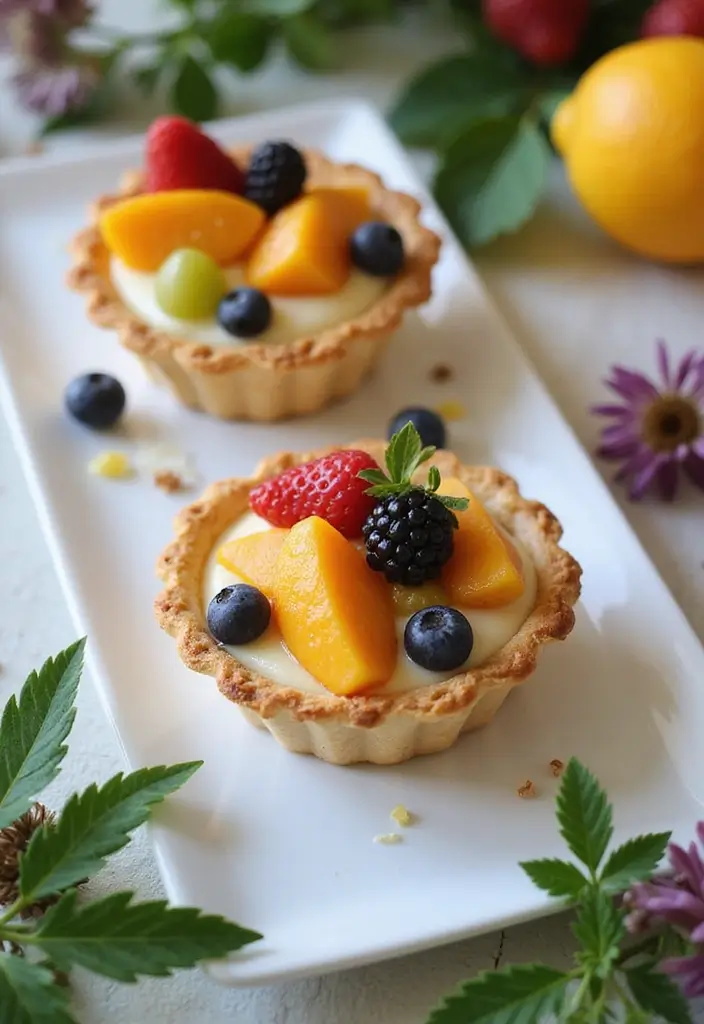 30 Tea Party Sweets That Are Adorable and Tasty 3 30 Tea Party Sweets That Are Adorable and Tasty - 3. Fruit Tarts