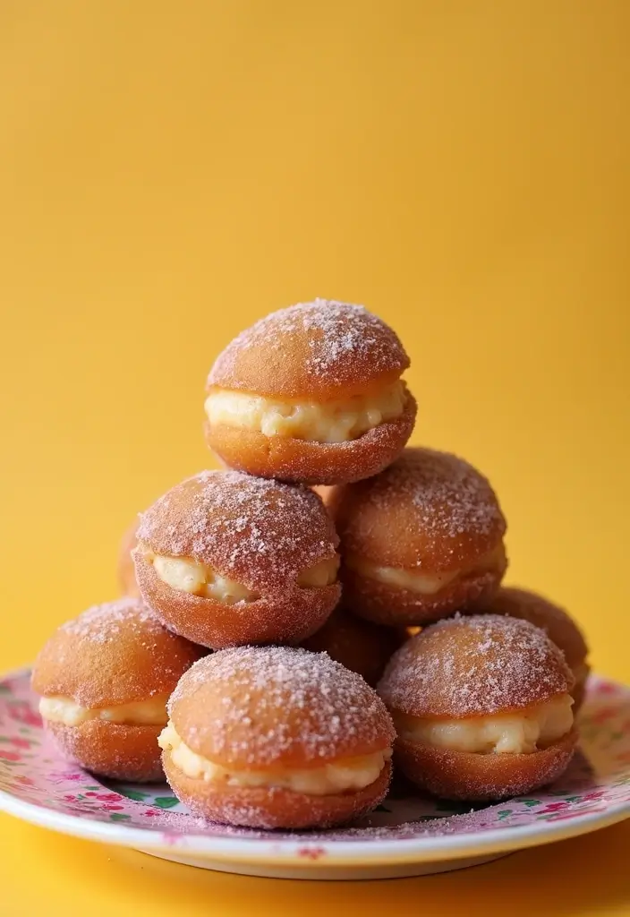 30 Tea Party Sweets That Are Adorable and Tasty 7 30 Tea Party Sweets That Are Adorable and Tasty - 7. Donut Holes