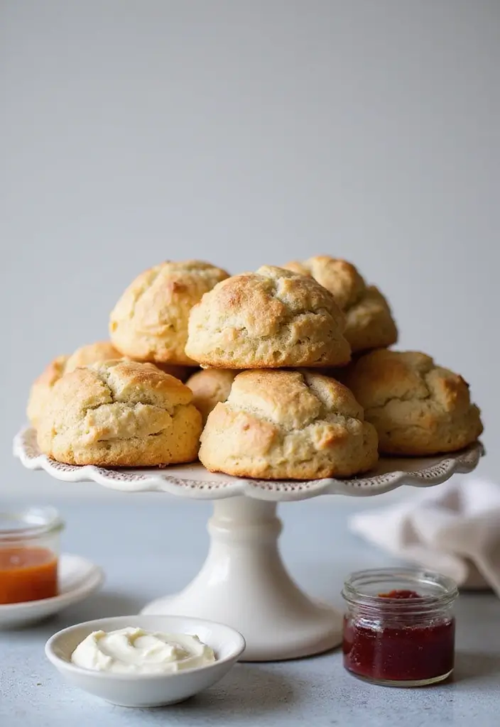 30 Tea Time Snacks That Pair Perfectly with a Cup of Tea 1 30 Tea Time Snacks That Pair Perfectly with a Cup of Tea - 1. Almond Flour Scones