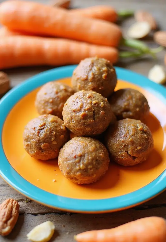 30 Tea Time Snacks That Pair Perfectly with a Cup of Tea 13 30 Tea Time Snacks That Pair Perfectly with a Cup of Tea - 13. Carrot Cake Energy Balls