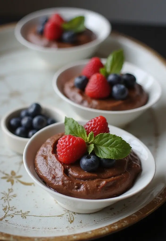 30 Tea Time Snacks That Pair Perfectly with a Cup of Tea 17 30 Tea Time Snacks That Pair Perfectly with a Cup of Tea - 17. Chocolate Avocado Mousse