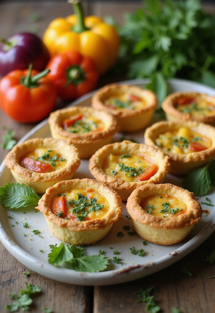 30 Tea Time Snacks That Pair Perfectly with a Cup of Tea 2 30 Tea Time Snacks That Pair Perfectly with a Cup of Tea - 2. Mini Quiches