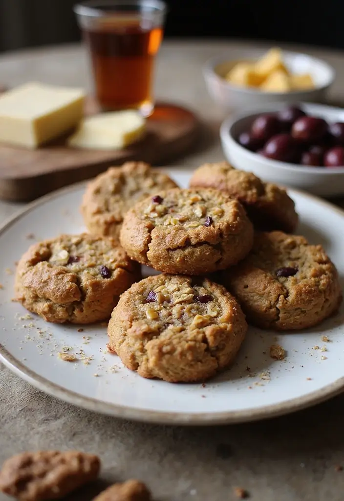 30 Tea Time Snacks That Pair Perfectly with a Cup of Tea 22 30 Tea Time Snacks That Pair Perfectly with a Cup of Tea - 22. Savory Oatmeal Cookies