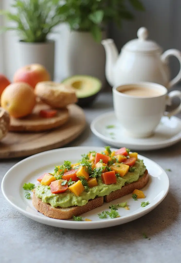 30 Tea Time Snacks That Pair Perfectly with a Cup of Tea 24 30 Tea Time Snacks That Pair Perfectly with a Cup of Tea - 24. Creamy Avocado Toast
