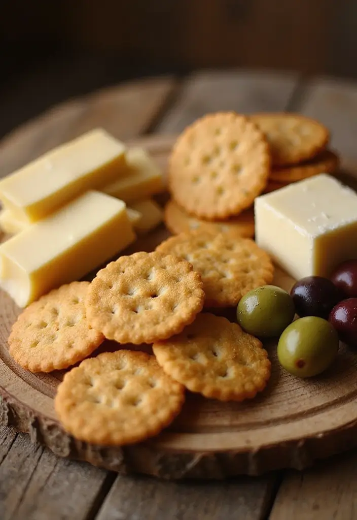 30 Tea Time Snacks That Pair Perfectly with a Cup of Tea 4 30 Tea Time Snacks That Pair Perfectly with a Cup of Tea - 4. Savory Cheese Crackers