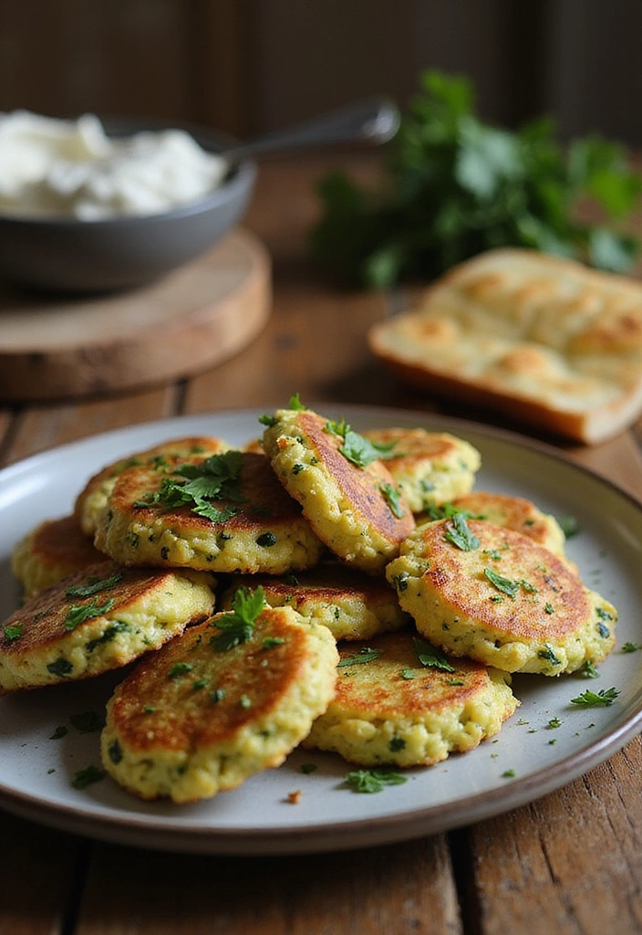 30 Tea Time Snacks That Pair Perfectly with a Cup of Tea 7 30 Tea Time Snacks That Pair Perfectly with a Cup of Tea - 7. Zucchini Fritters