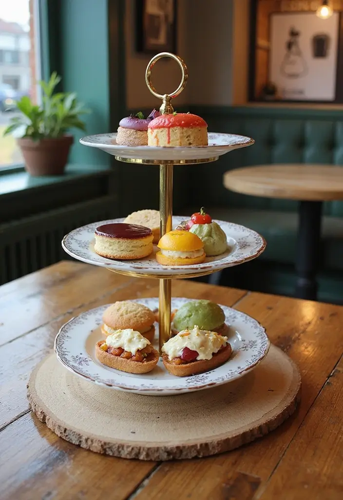 30 Vegan and Plant-Based Afternoon Tea Spots and Inspirations in London 10 30 Vegan and Plant-Based Afternoon Tea Spots and Inspirations in London - 10. The George - Trendy Vegan Tea