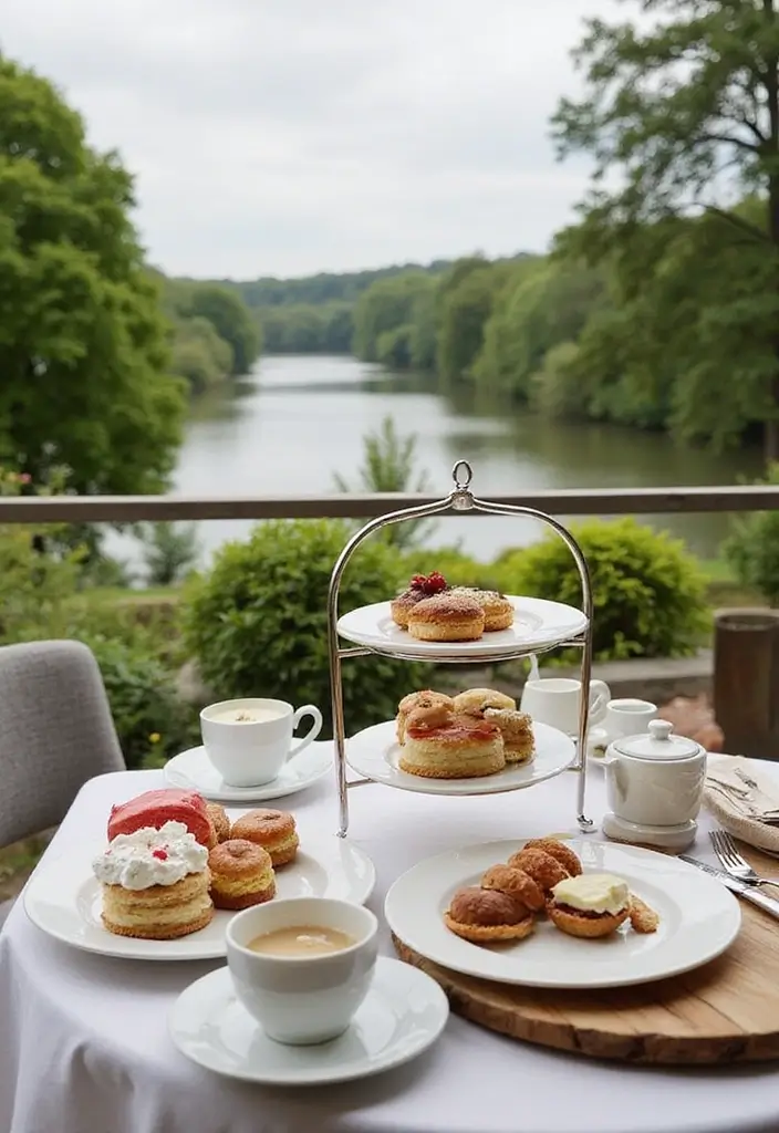 30 Vegan and Plant-Based Afternoon Tea Spots and Inspirations in London 17 30 Vegan and Plant-Based Afternoon Tea Spots and Inspirations in London - 17. The Petersham - Scenic Vegan Tea