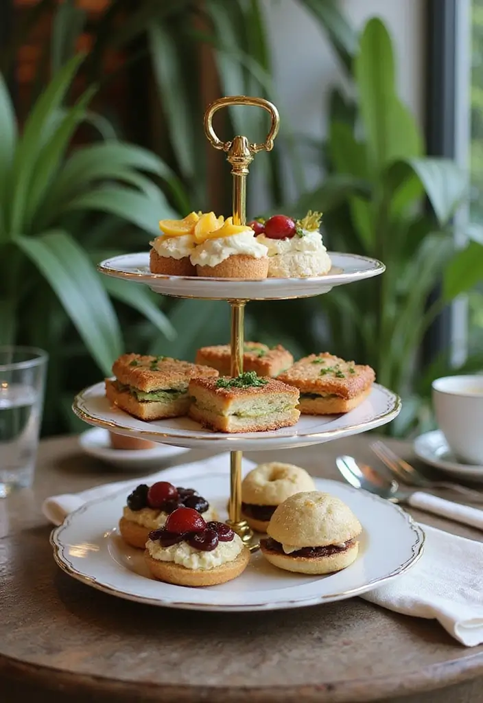 30 Vegan and Plant-Based Afternoon Tea Spots and Inspirations in London 23 30 Vegan and Plant-Based Afternoon Tea Spots and Inspirations in London - 23. The Garden Café - Nature-Inspired Vegan Tea