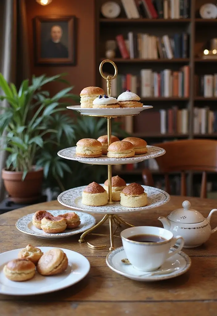 30 Vegan and Plant-Based Afternoon Tea Spots and Inspirations in London 30 30 Vegan and Plant-Based Afternoon Tea Spots and Inspirations in London - 30. The Bloomsbury - Literary Vegan Tea